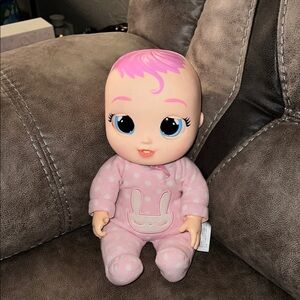 Cry Babies Newborn Coney Interactive Baby Doll with 20+ Baby Sounds